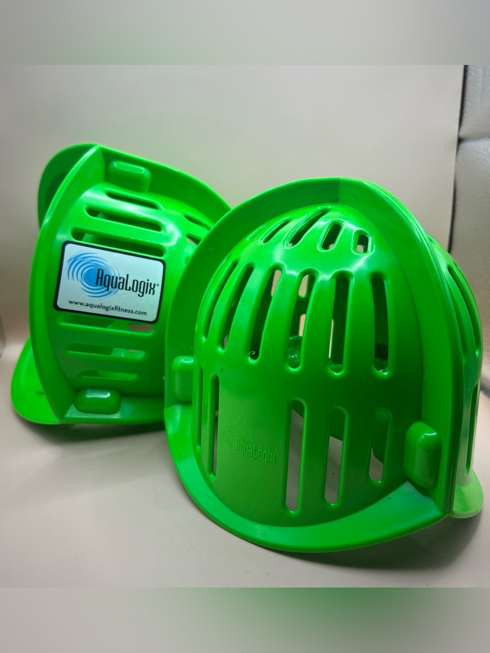 Aqualogix Low Resistance Training Bells Fitness Green
